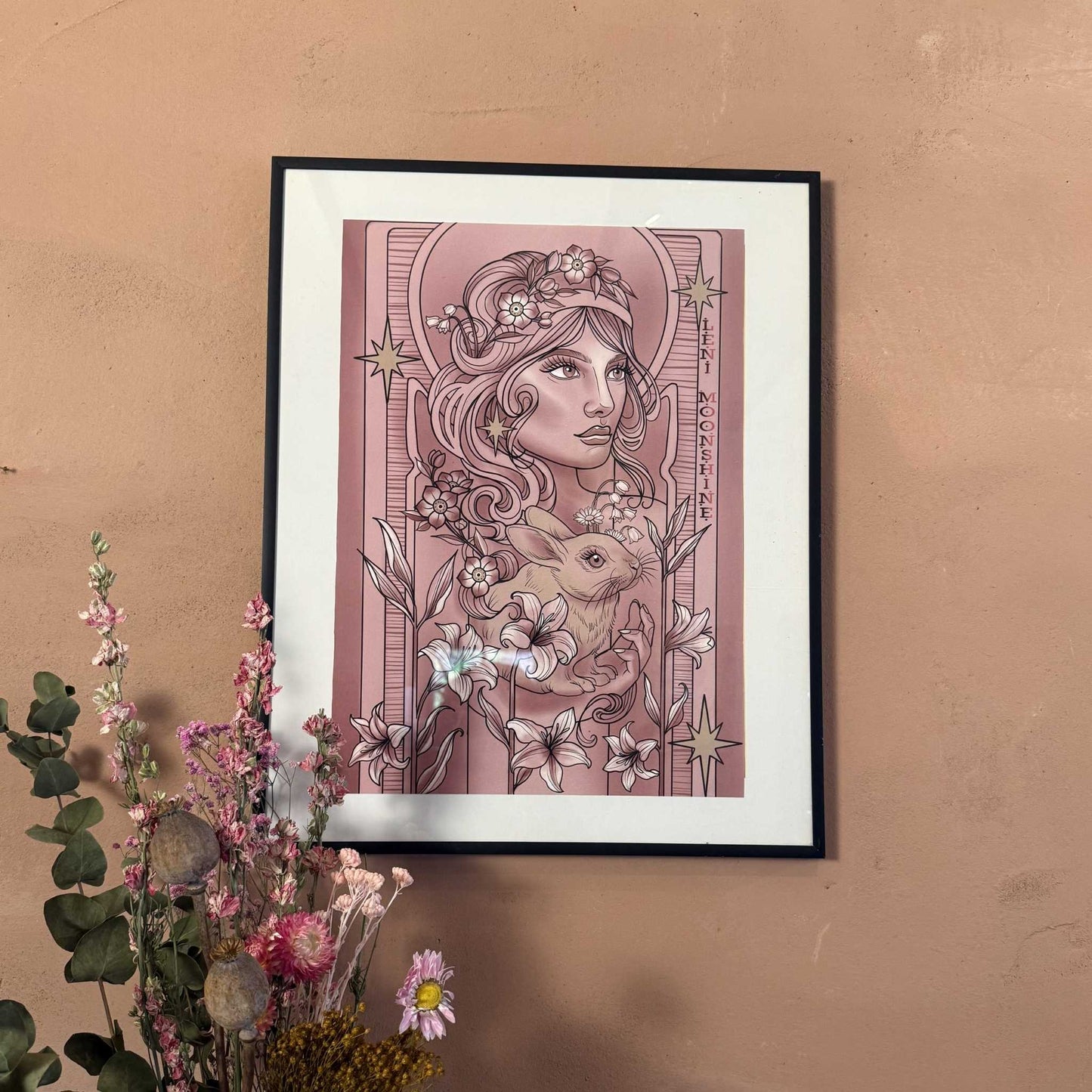 Éostre spring godess Print