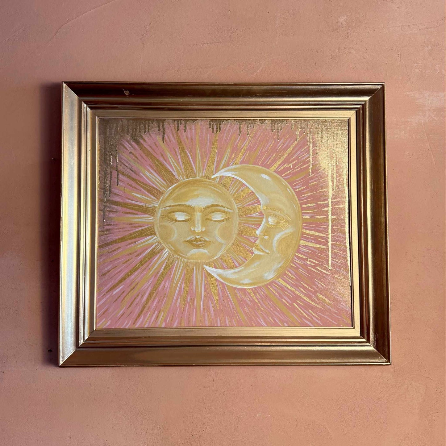 Sun & Moon painting