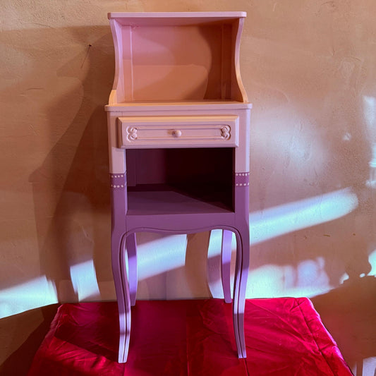Pink purple cabinet