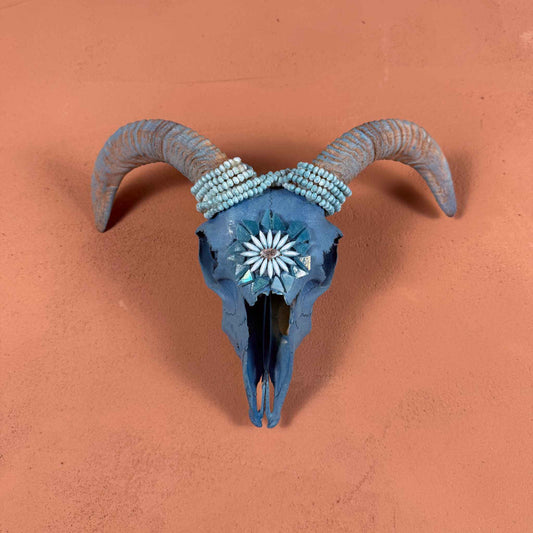 Turquoise skull